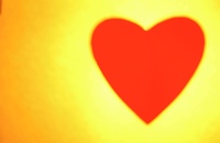 Heart representing St. Valentine's Day.