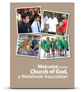 Welcome to the Church of God, a Worldwide Association booklet cover