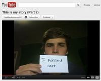 Screen capture from YouTube of Ben Breedlove's 