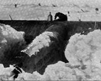 Airplane used in Admiral Byrd's Antarctic Expedition.