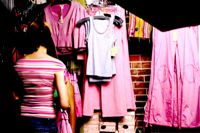 Clothes shopping in relation to modesty.