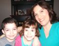 Rachelle Metzger and her children