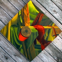 Painting by Rosalynn Villaescusa